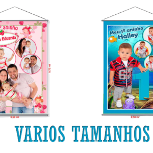 Banner personalisado 90x60cm
